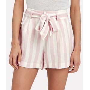 Rails Katy Petal Stripe Shorts Rayon Linen NWT